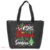Jesus Is The Reason For The Season Christmas Tote Bag thumb 0