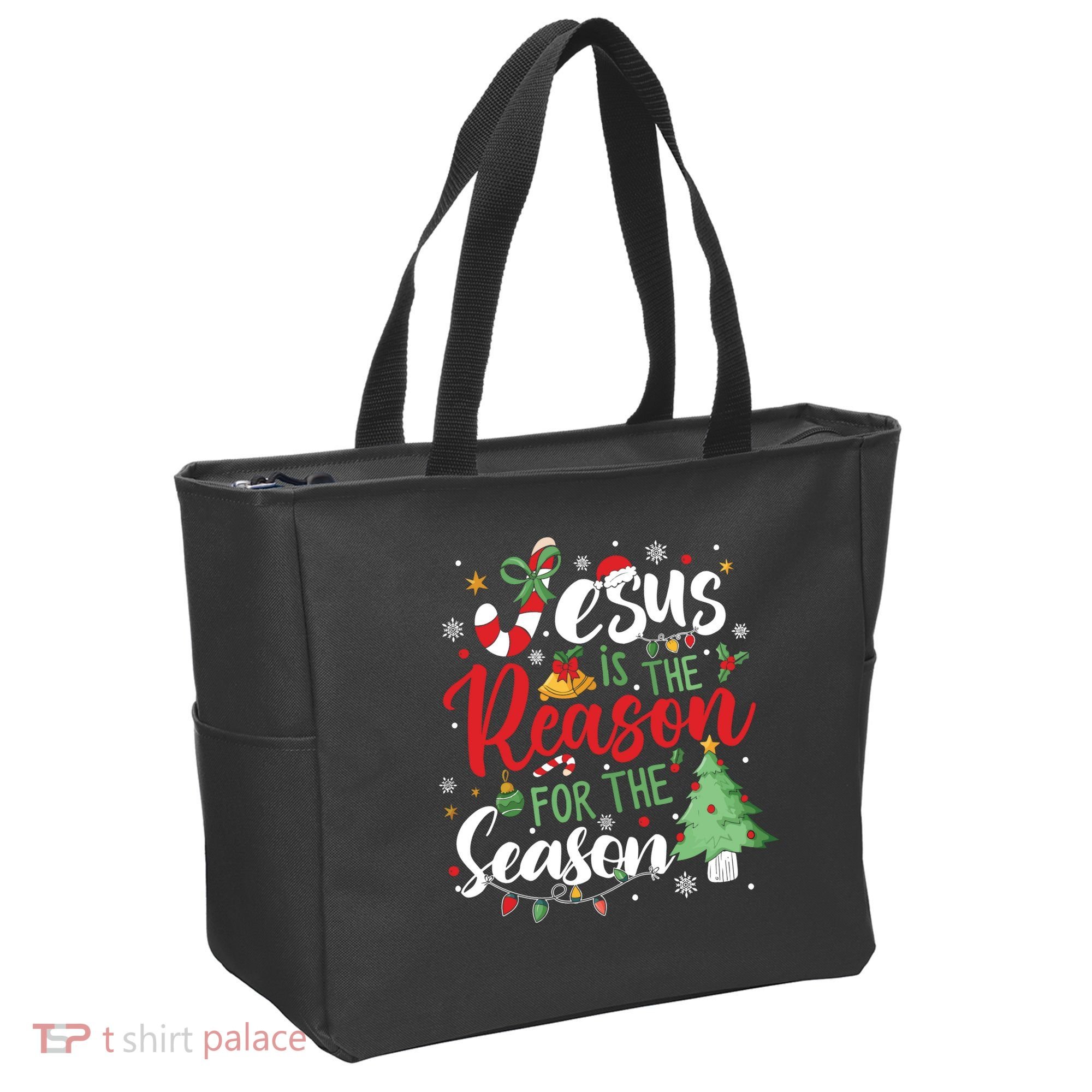 Jesus Is The Reason For The Season Christmas Tote Bag