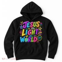 Jesus Is The Light Of The World Hoodie thumb 0
