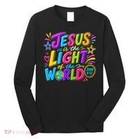 Jesus Is The Light Of The World Long Sleeve Shirt thumb 0