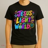 Jesus Is The Light Of The World T-Shirt thumb 3