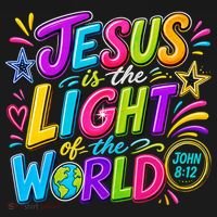 Jesus Is The Light Of The World Bucket Hat thumb 4