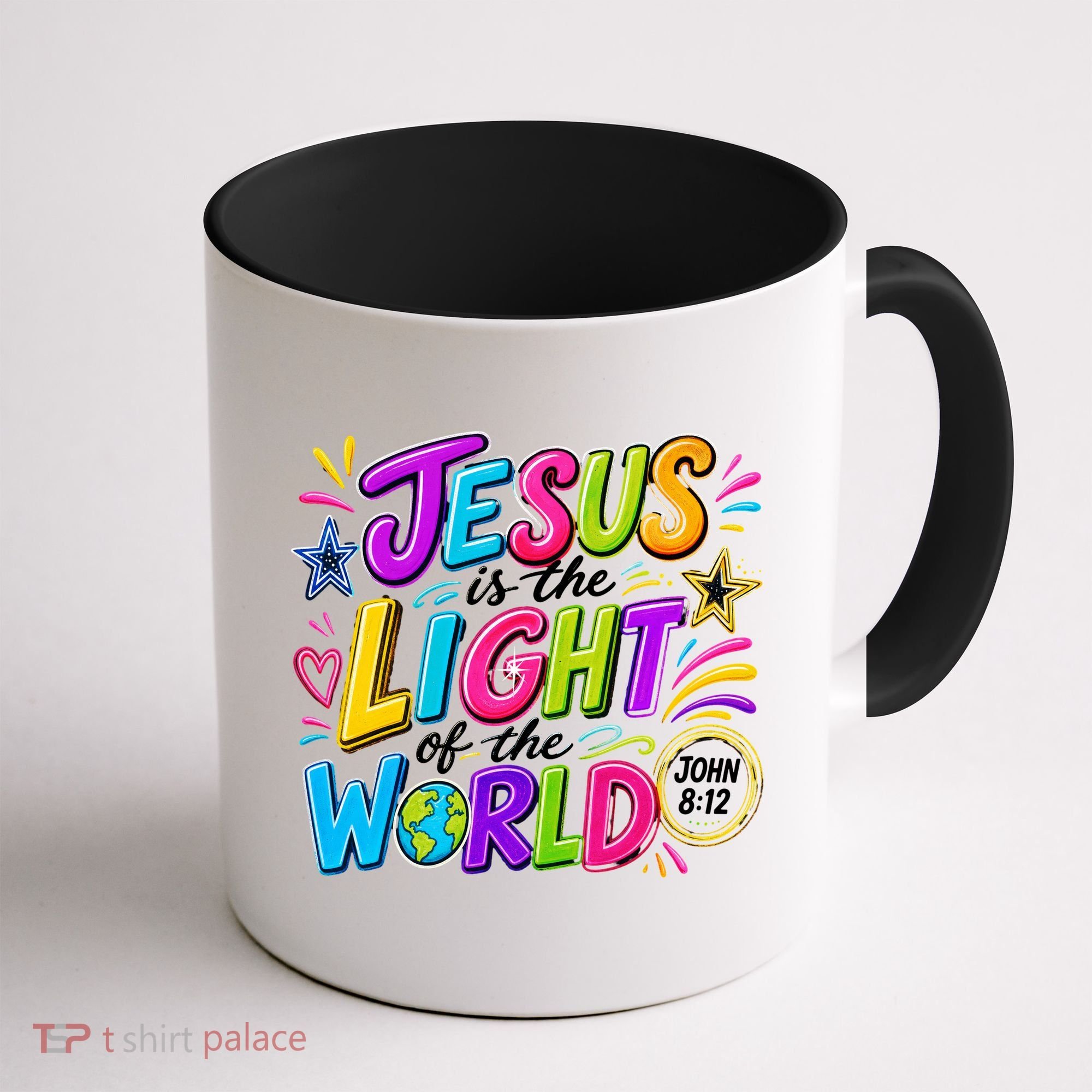 Jesus Is The Light Of The World Coffee Mug