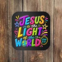 Jesus Is The Light Of The World Coaster thumb 0