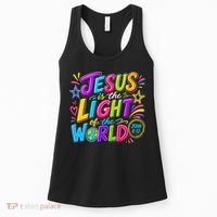 Jesus Is The Light Of The World Women's Tank Top thumb 0