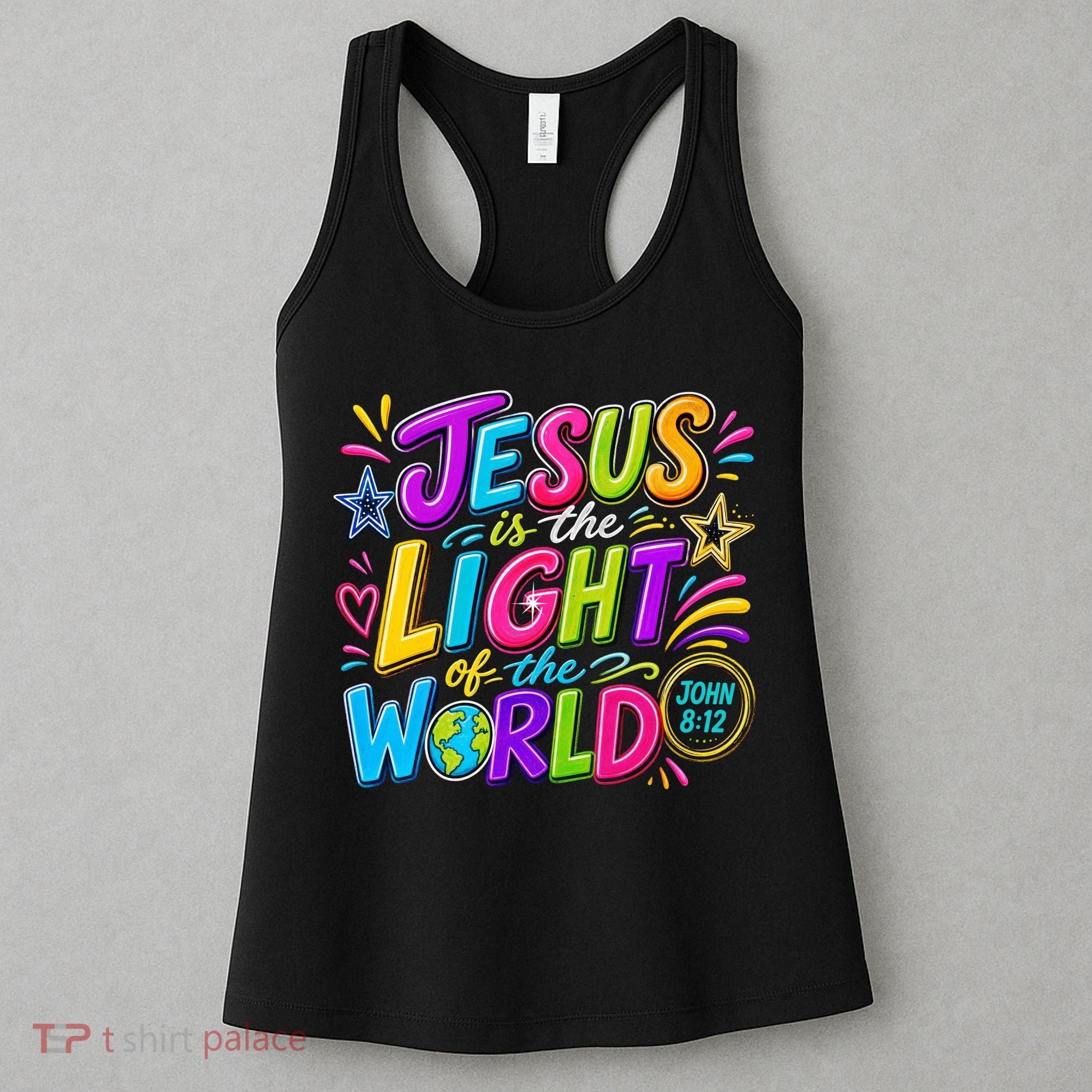 Jesus Is The Light Of The World Women's Tank Top