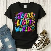 Jesus Is The Light Of The World Women's T-Shirt thumb 3