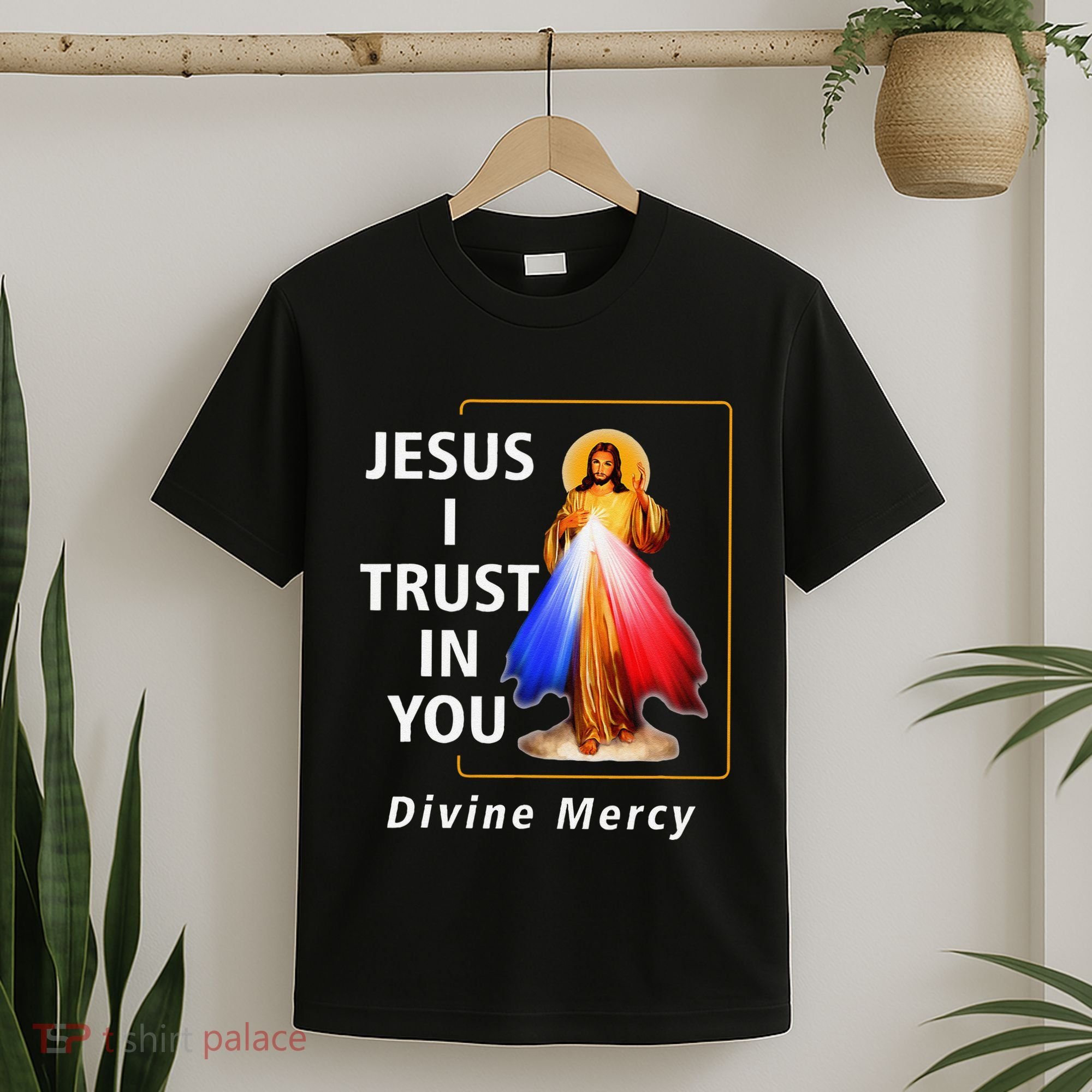 Jesus I Trust In You Divine Mercy Catholic Christian T-Shirt