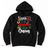 Jesus Is The Reason For The Season Holiday Christmas Hoodie thumb 0