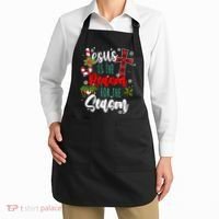 Jesus Is The Reason For The Season Holiday Christmas Apron thumb 2