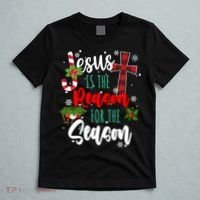 Jesus Is The Reason For The Season Holiday Christmas T-Shirt thumb 5
