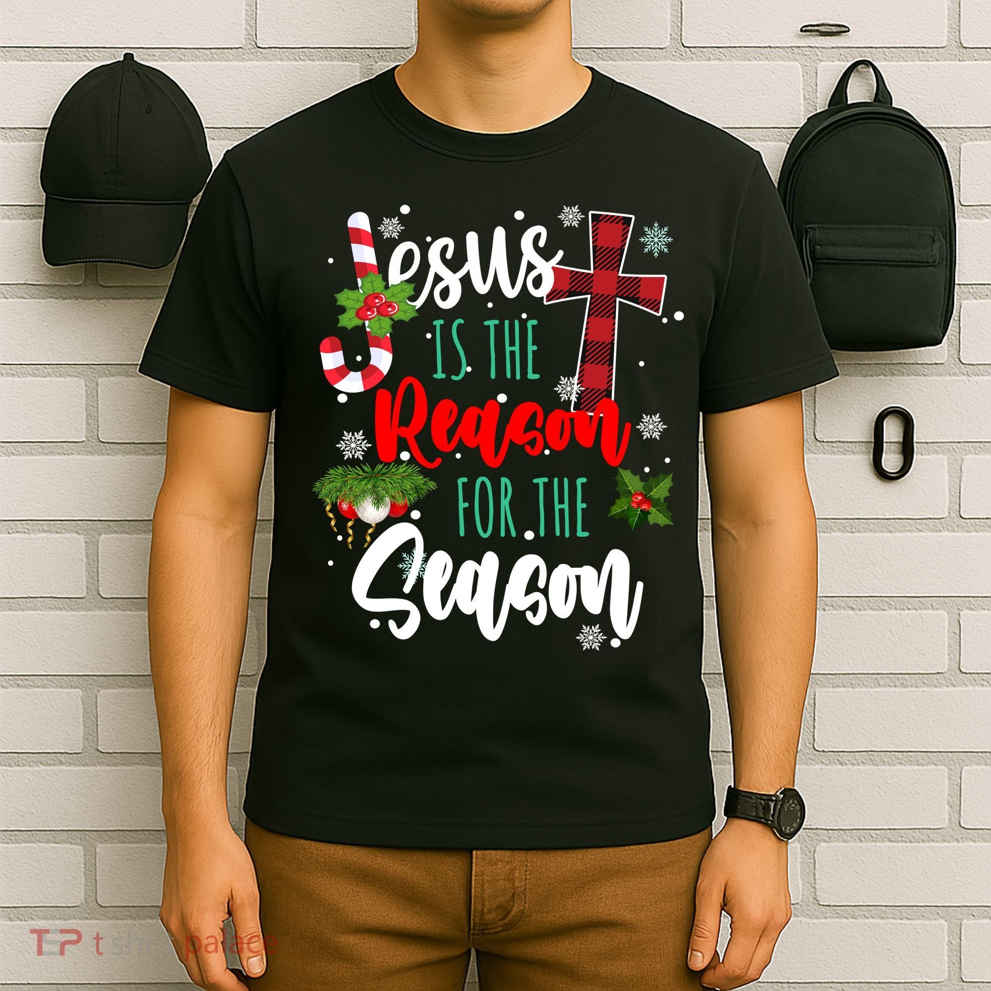 Jesus Is The Reason For The Season Holiday Christmas T-Shirt