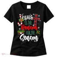 Jesus Is The Reason For The Season Holiday Christmas Women's T-Shirt thumb 0