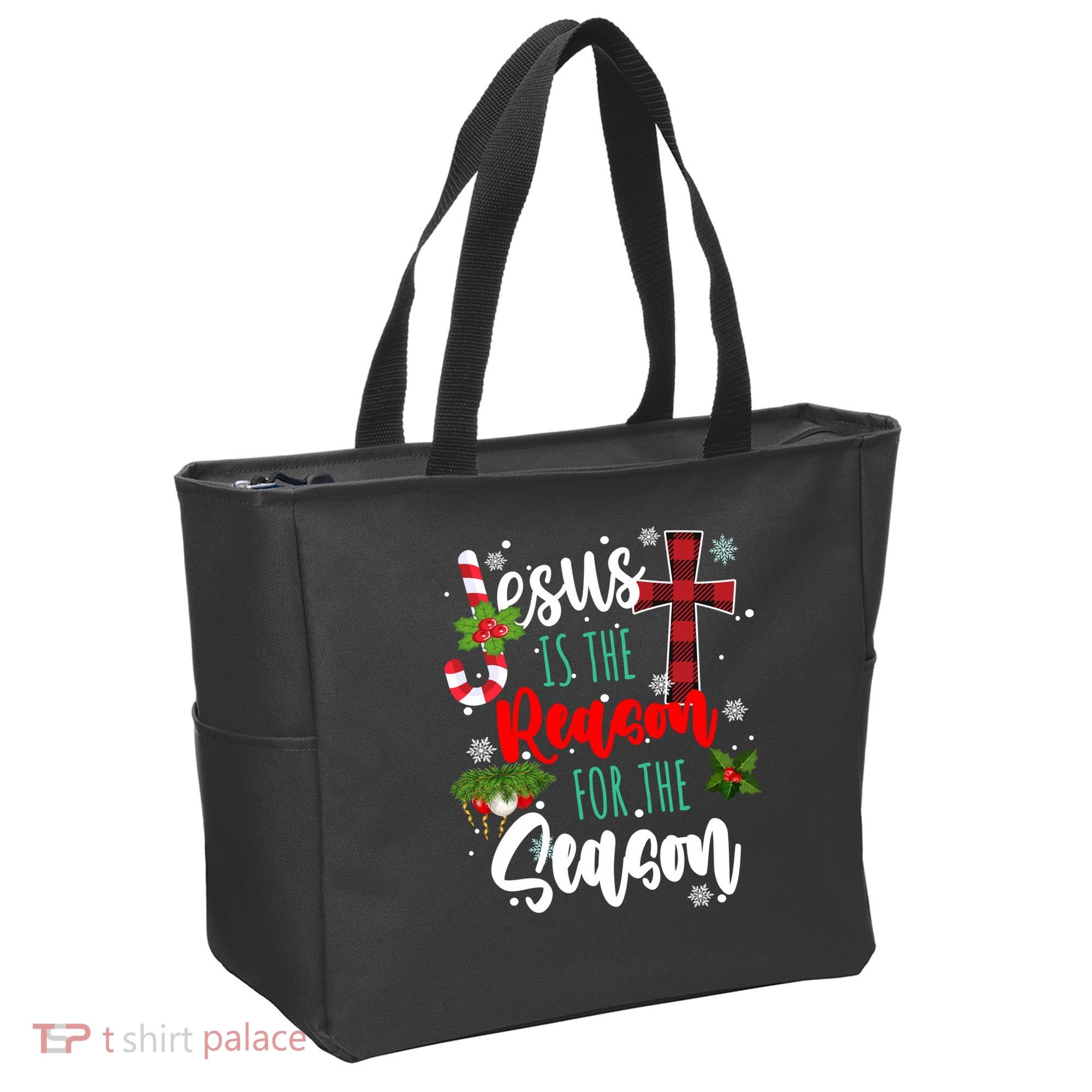 Jesus Is The Reason For The Season Holiday Christmas Tote Bag