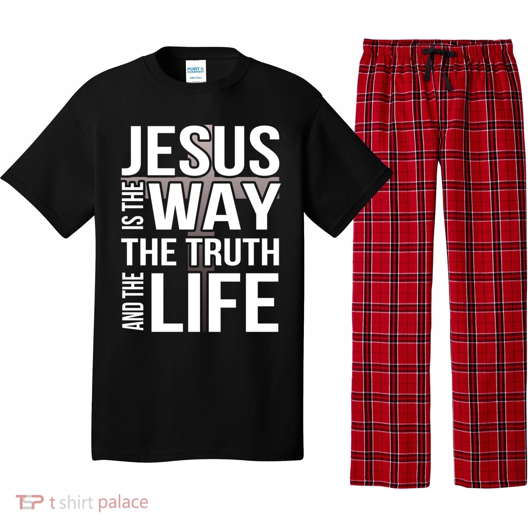 Jesus Is The Way The Truth And The Life Gift Pajama Set