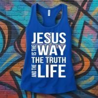 Jesus Is The Way The Truth And The Life Gift Women's Tank Top thumb 3