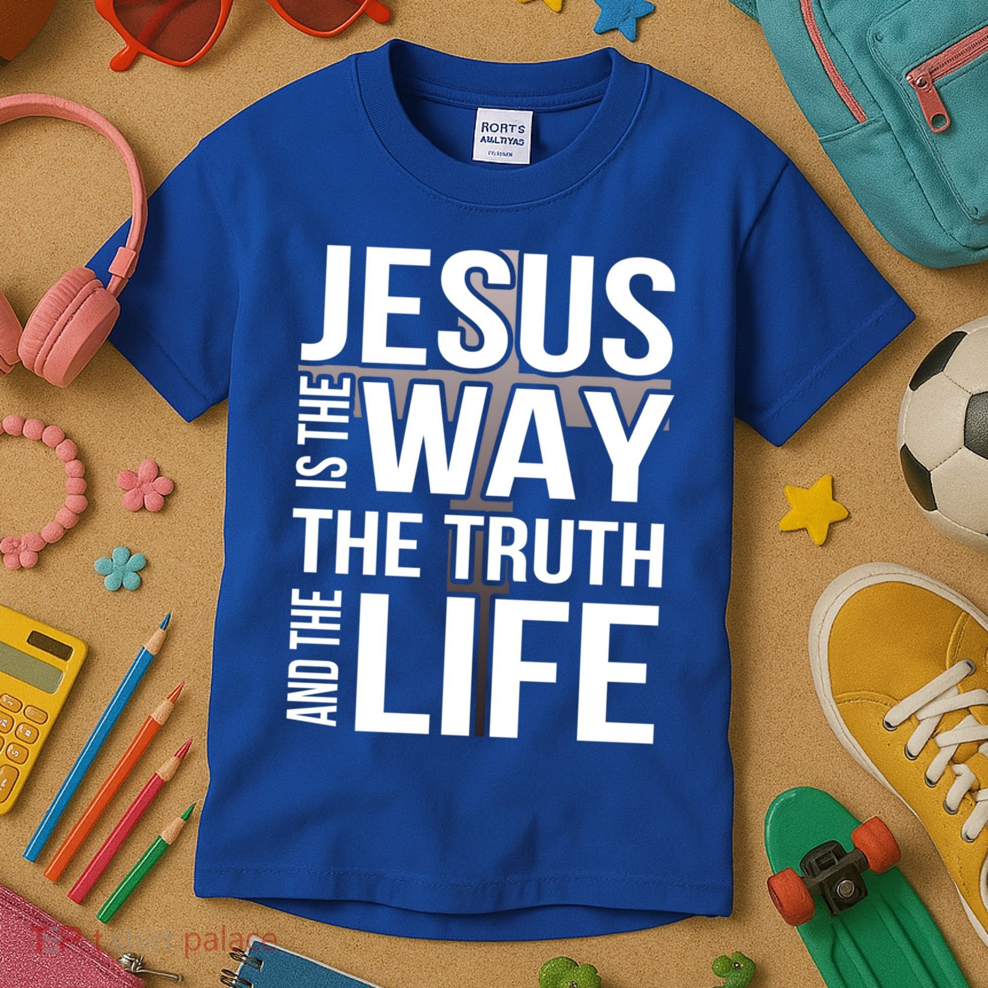 Jesus Is The Way The Truth And The Life Gift Kids T-Shirt