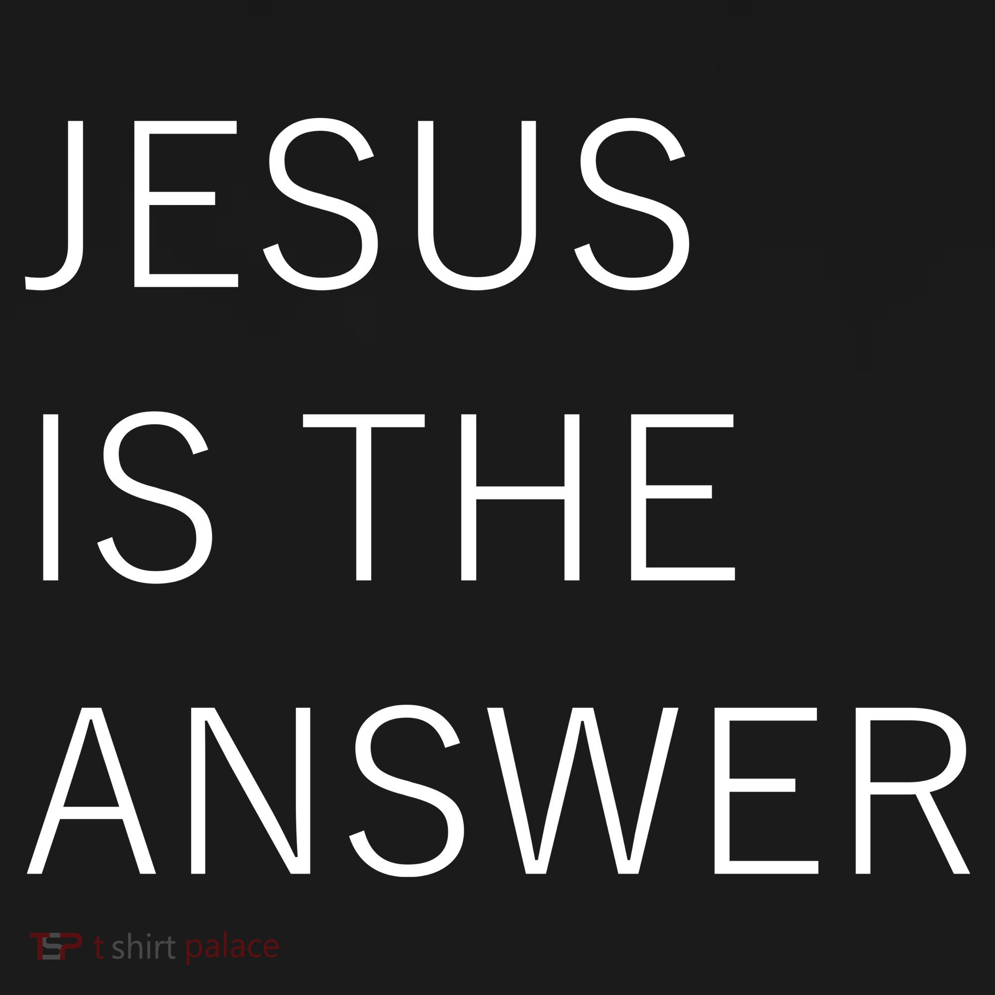 Jesus Is The Answer Doggie Tank