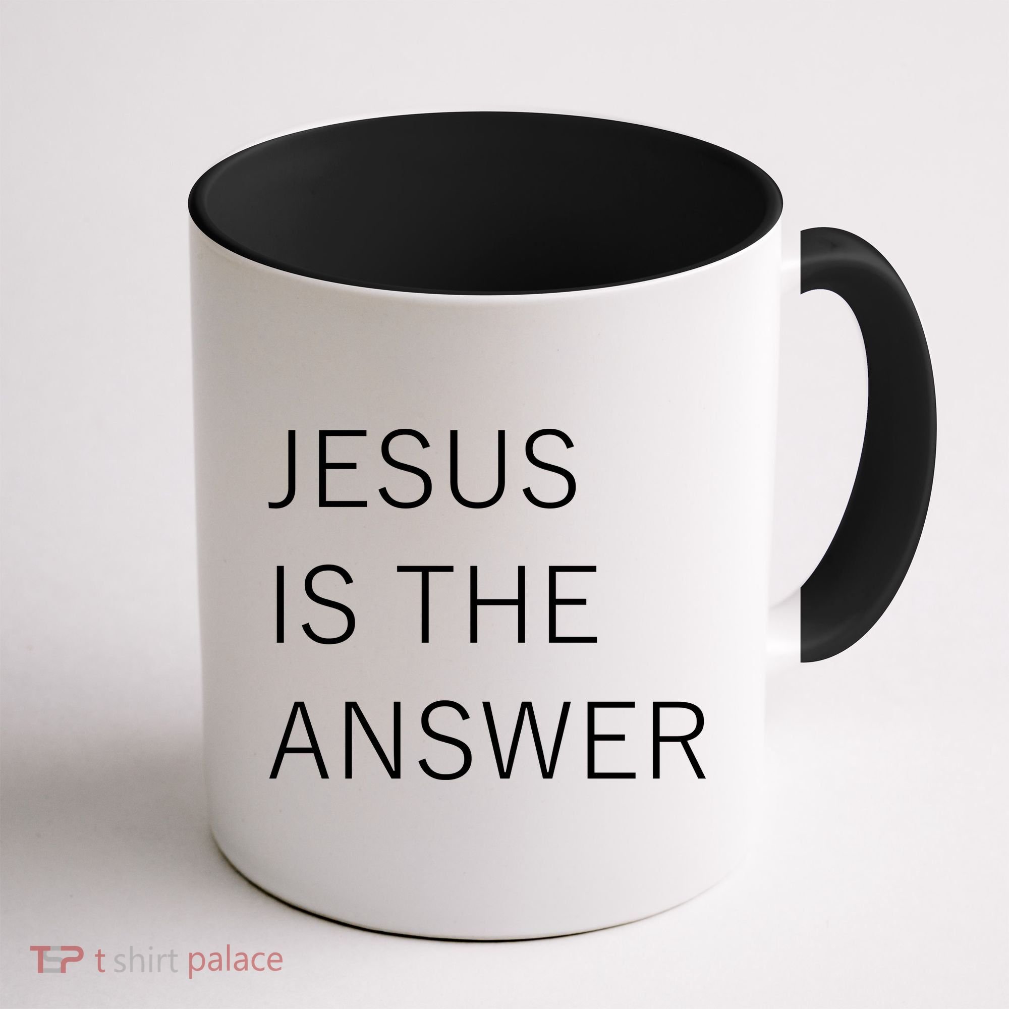 Jesus Is The Answer Coffee Mug