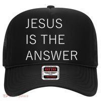 Jesus Is The Answer Hat thumb 0