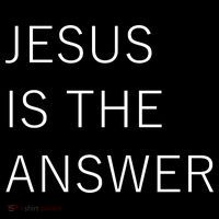 Jesus Is The Answer Kids Long Sleeve Shirt thumb 2