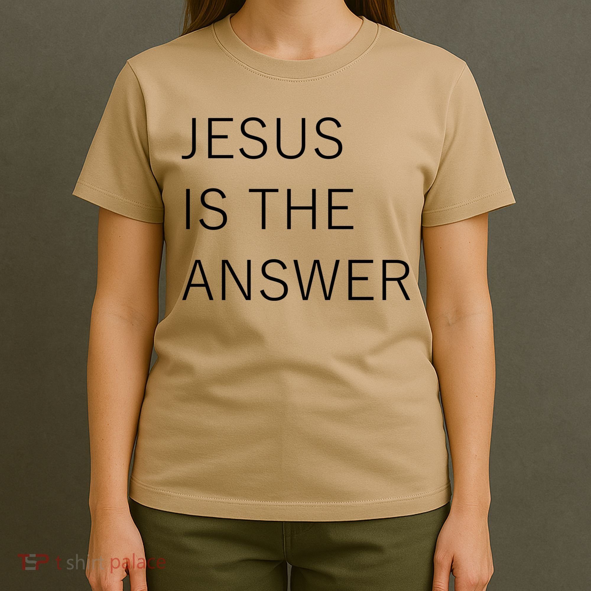 Jesus Is The Answer T-Shirt