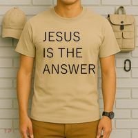 Jesus Is The Answer T-Shirt thumb 6
