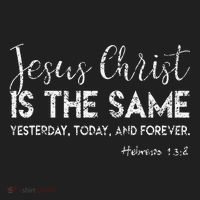 Jesus Is The Same Yesterday Today Forever Christian Worship Hat thumb 2