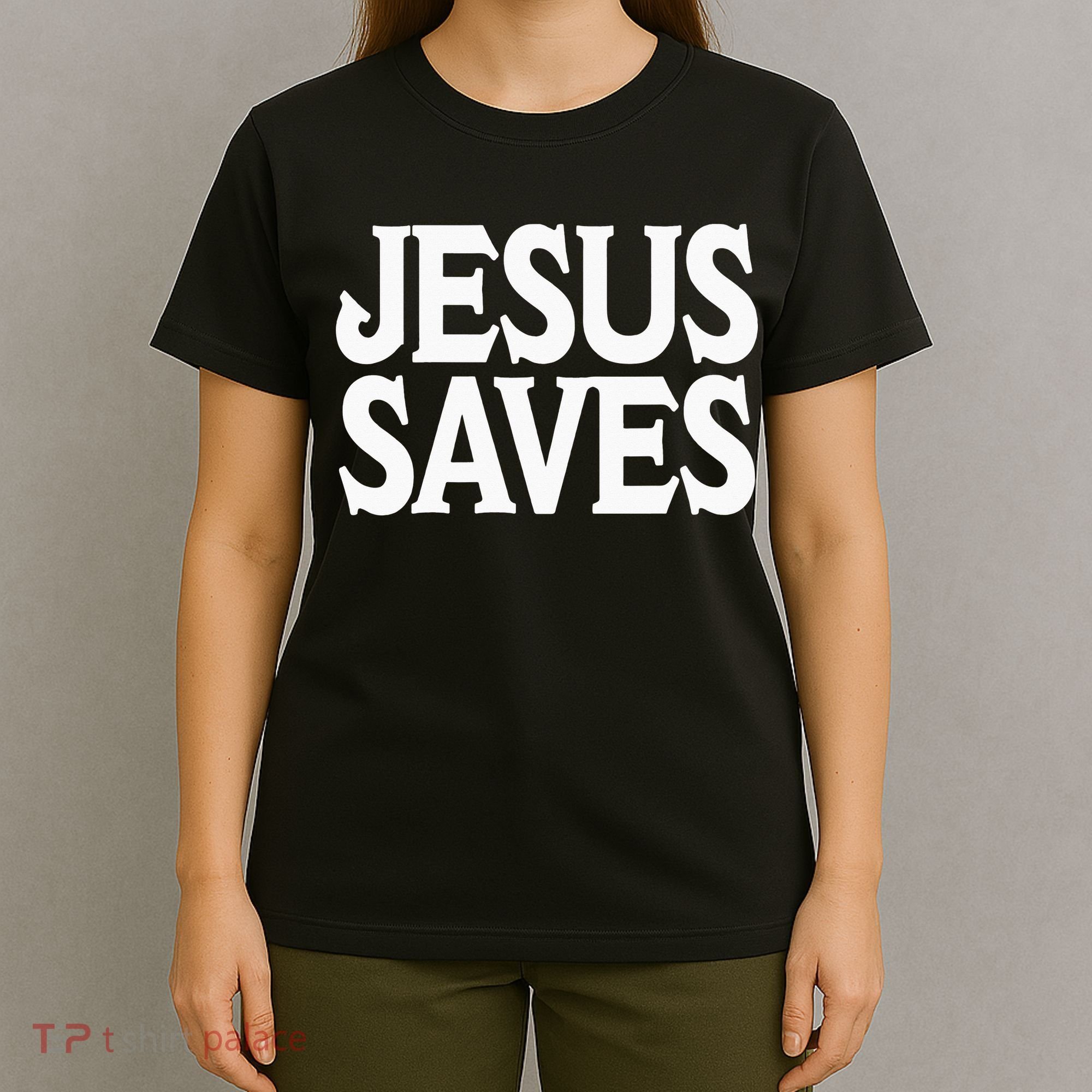 Jesus Is the Only Way Jesus Saves Vintage Mall Jesus Saves T-Shirt