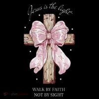 Jesus Is The Light Walk By Faith Not By Sight Coquette Coffee Mug thumb 5