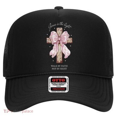 Jesus Is The Light Walk By Faith Not By Sight Coquette Hat
