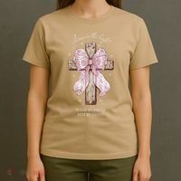 Jesus Is The Light Walk By Faith Not By Sight Coquette T-Shirt thumb 4