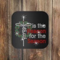 Jesus Is The Reason For The Season Coaster thumb 0