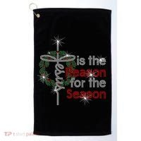 Jesus Is The Reason For The Season Golf Towel thumb 0