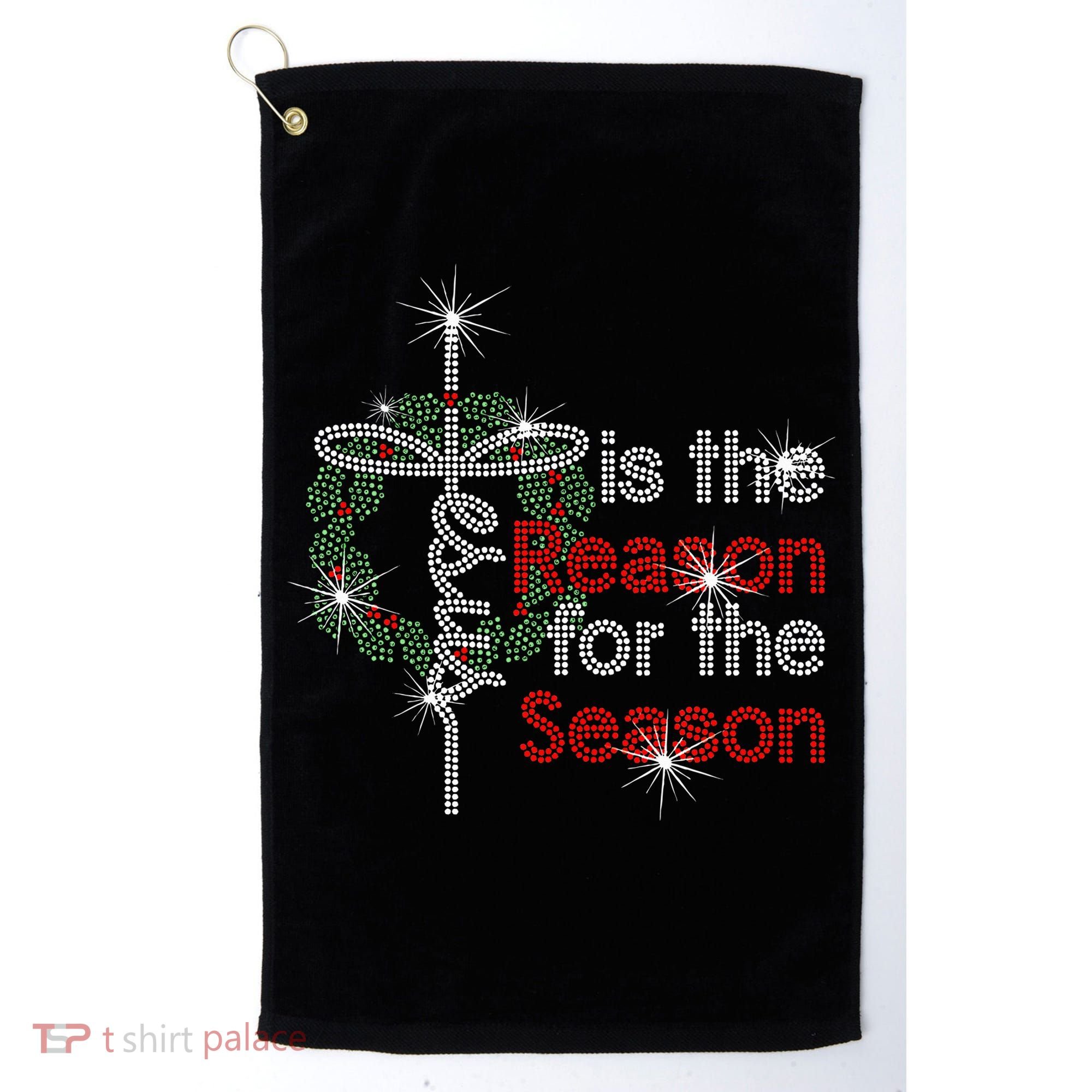 Jesus Is The Reason For The Season Golf Towel