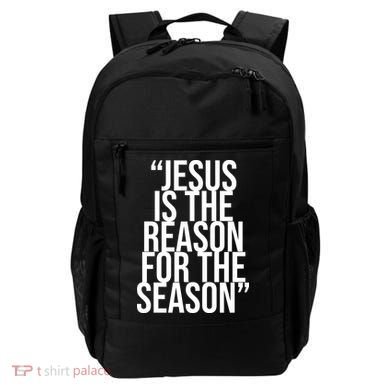 Jesus Is The Reason For The Season Backpack
