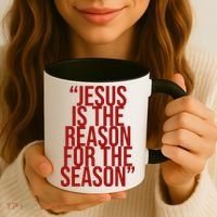 Jesus Is The Reason For The Season Coffee Mug thumb 3
