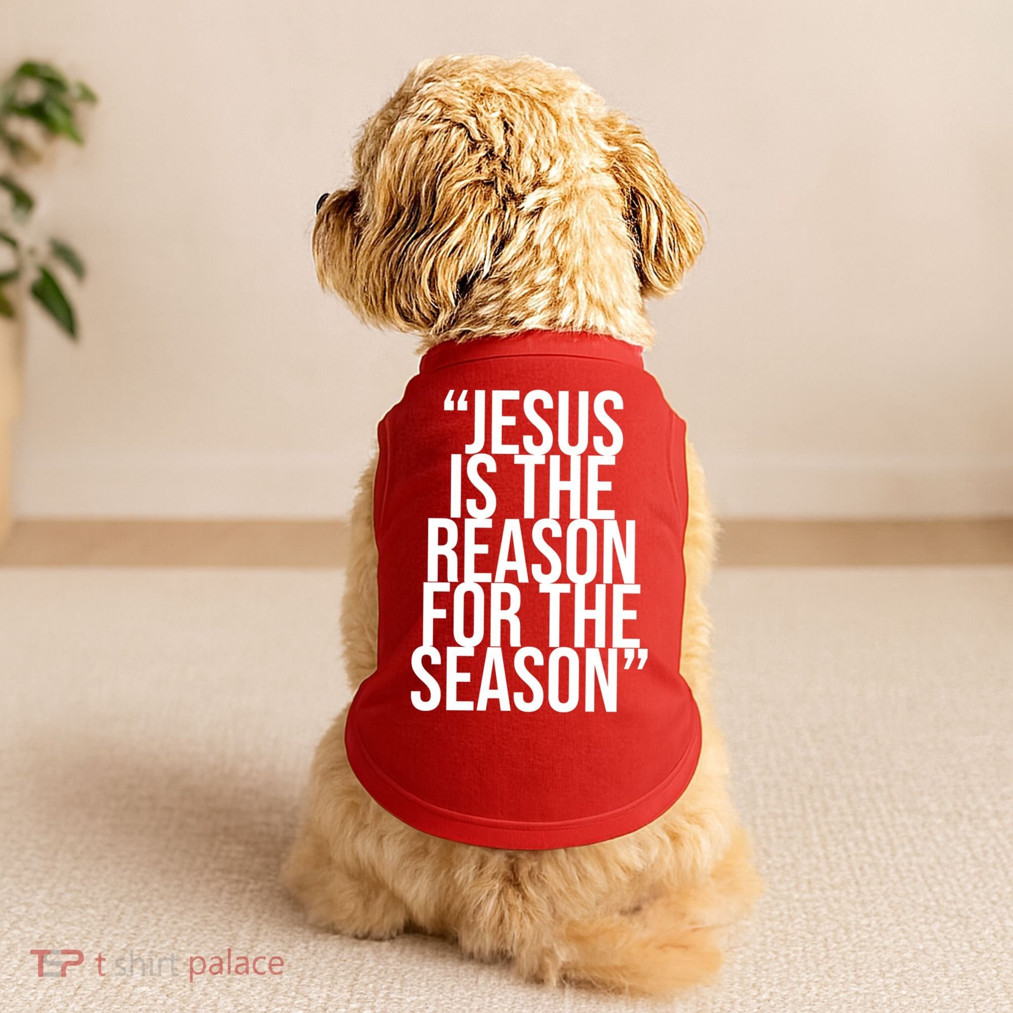 Jesus Is The Reason For The Season Doggie Tank