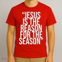 Jesus Is The Reason For The Season T-Shirt thumb 3