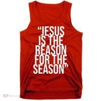 Jesus Is The Reason For The Season Tank Top thumb 0