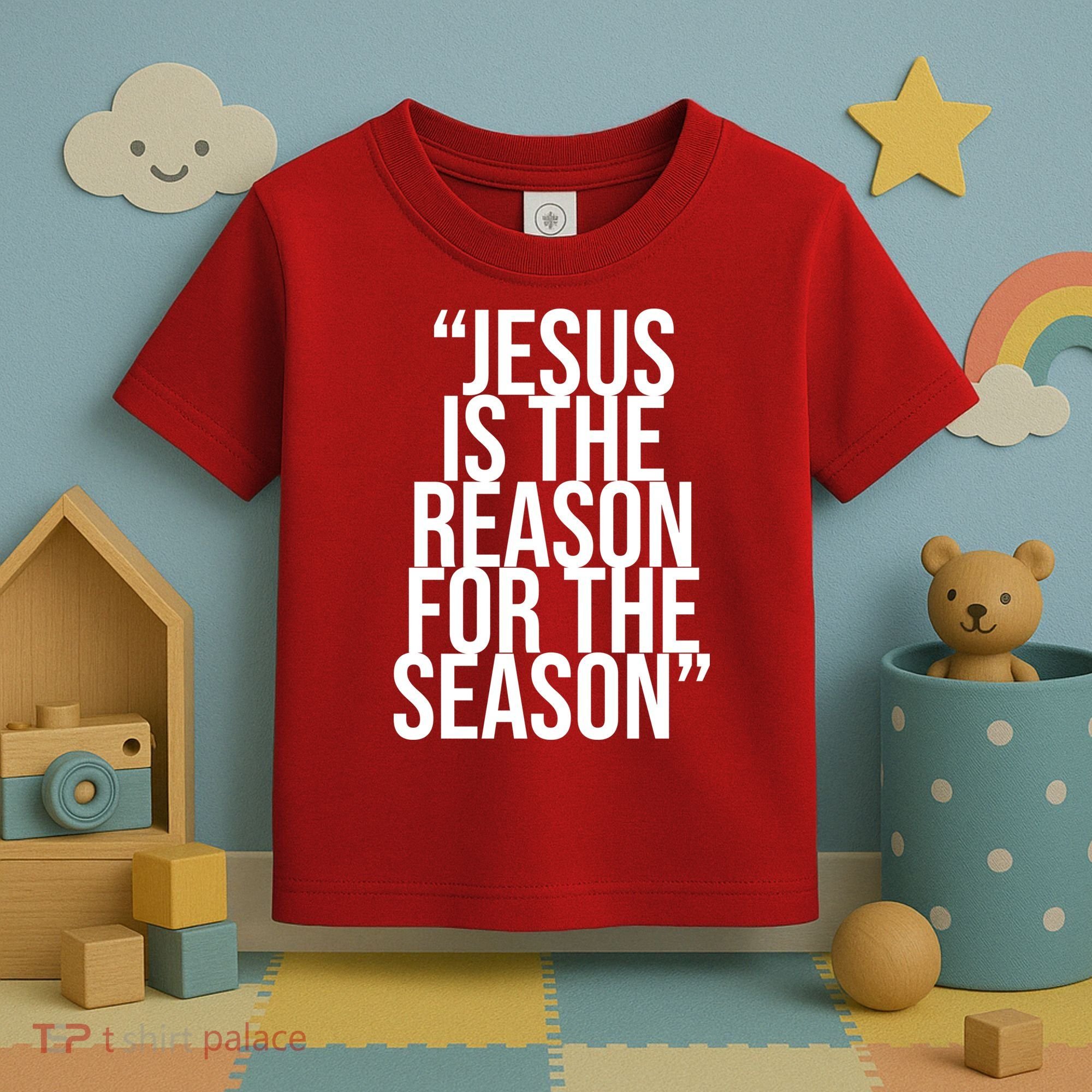 Jesus Is The Reason For The Season Toddler T-Shirt