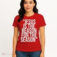 Jesus Is The Reason For The Season Women's T-Shirt thumb 4