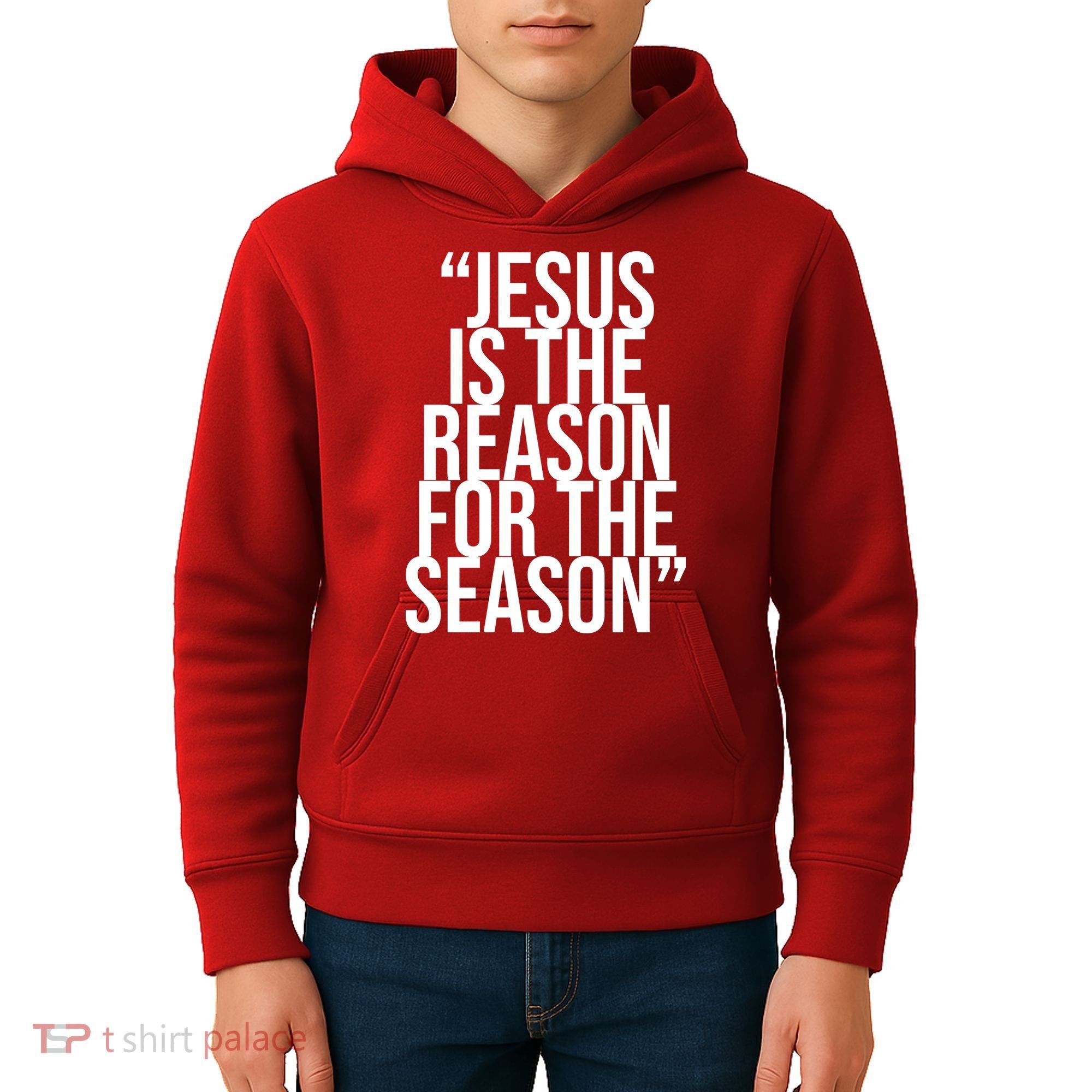 Jesus Is The Reason For The Season Kids Hoodie