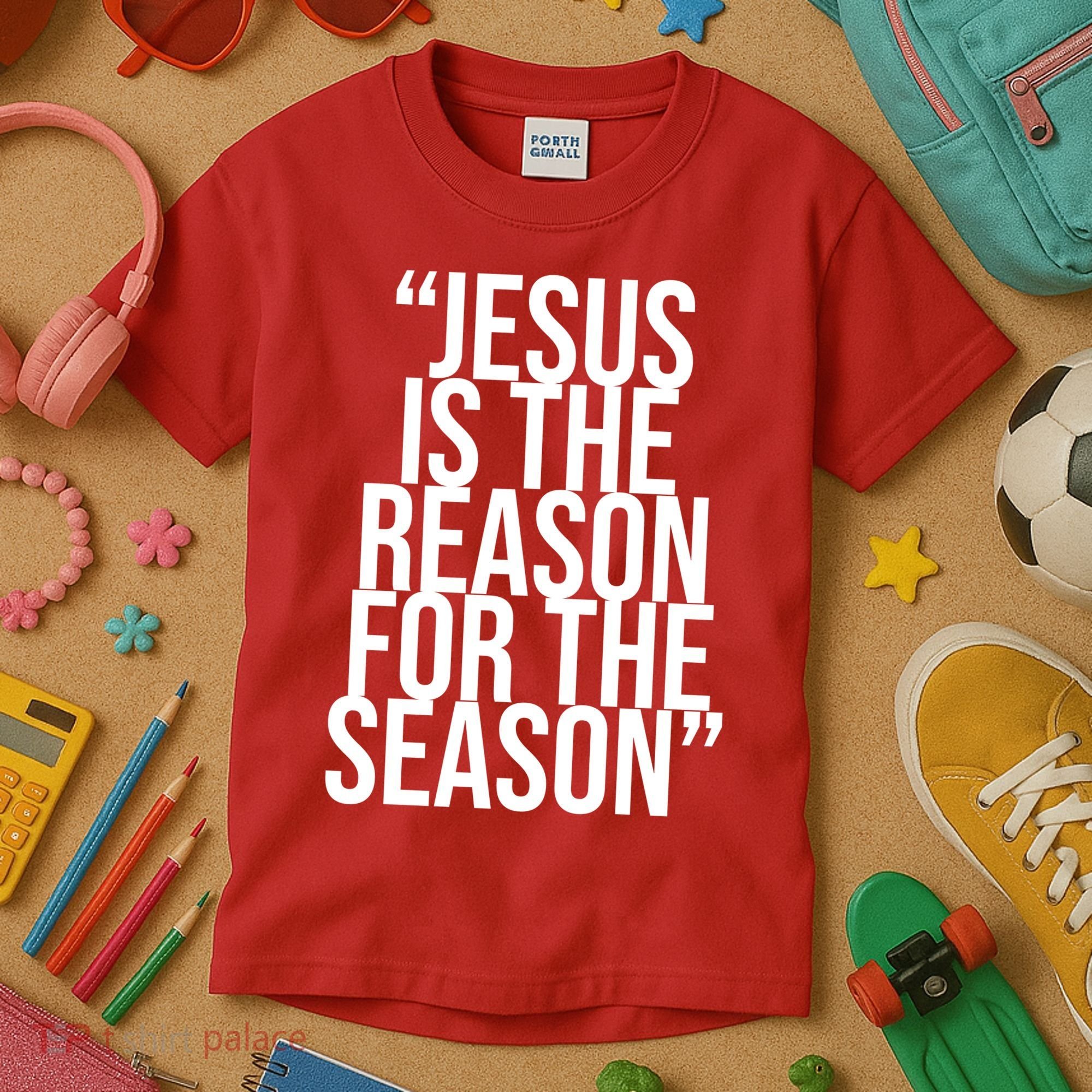 Jesus Is The Reason For The Season Kids T-Shirt