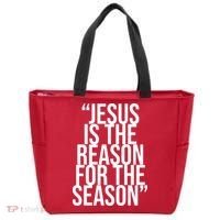 Jesus Is The Reason For The Season Tote Bag thumb 0