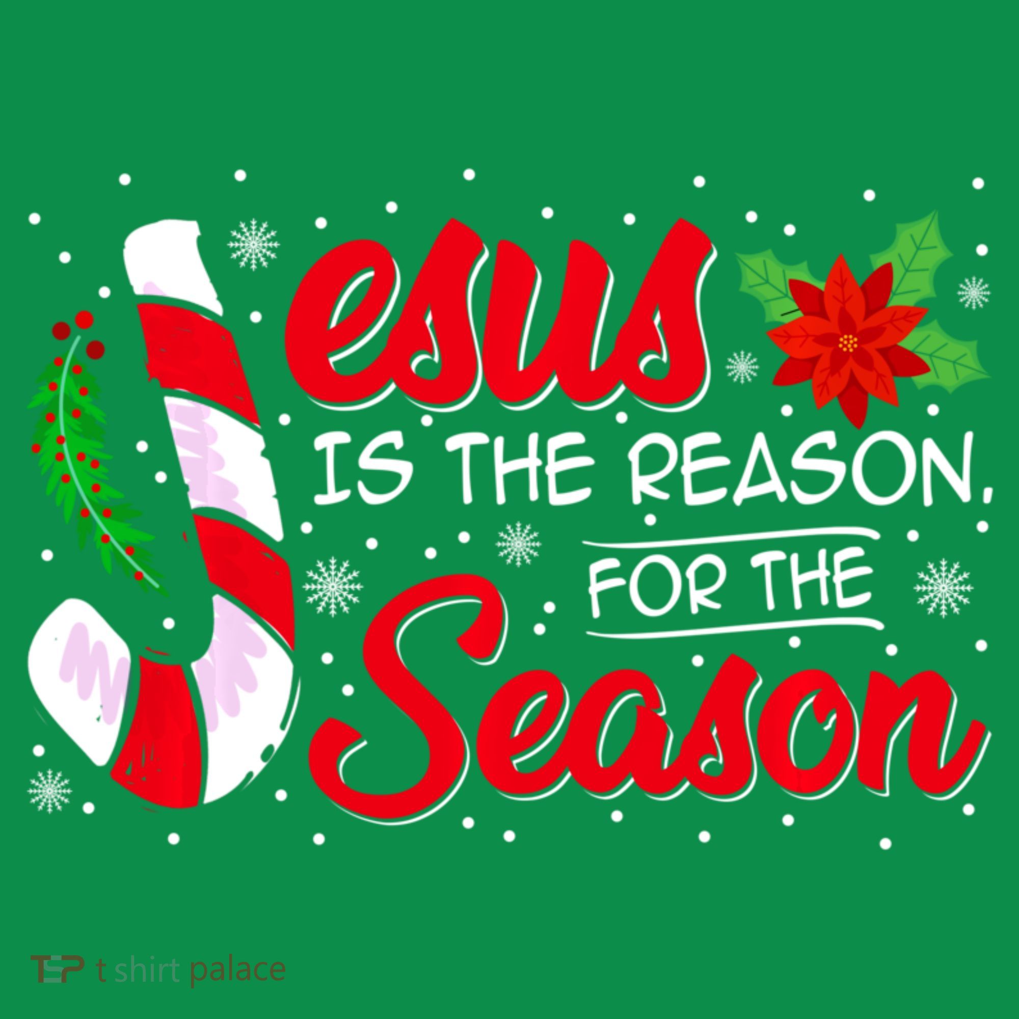 Jesus Is The Reason For The Season Christian Christmas Party Long Sleeve Shirt