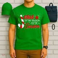 Jesus Is The Reason For The Season Christian Christmas Party T-Shirt thumb 6