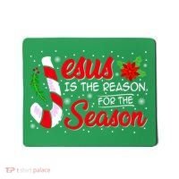 Jesus Is The Reason For The Season Christian Christmas Party Mousepad thumb 0
