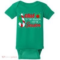 Jesus Is The Reason For The Season Christian Christmas Party Baby Bodysuit thumb 0