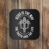 Jesus Is The Way The Truth And The Life Coaster thumb 0